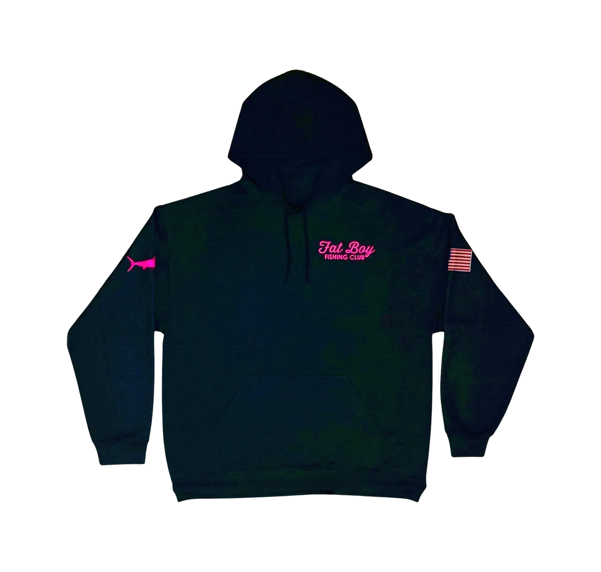 Charcoal Gray w/ Pink Hoodie