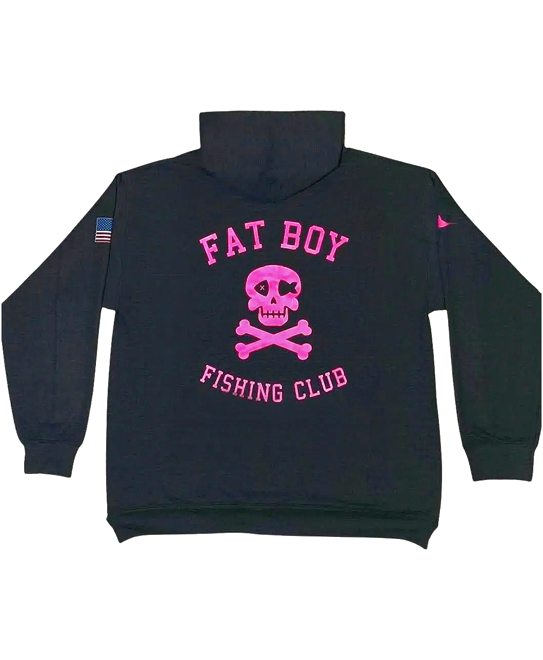 Charcoal Gray w/ Pink Hoodie