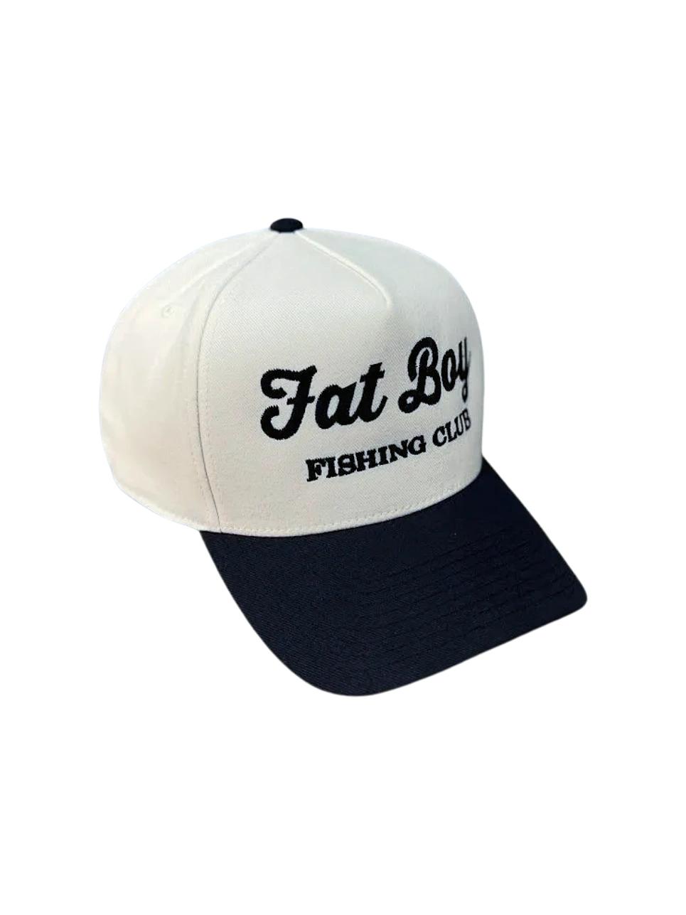 FBFC Vintage White with Black Bill