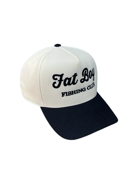 FBFC Vintage White with Black Bill