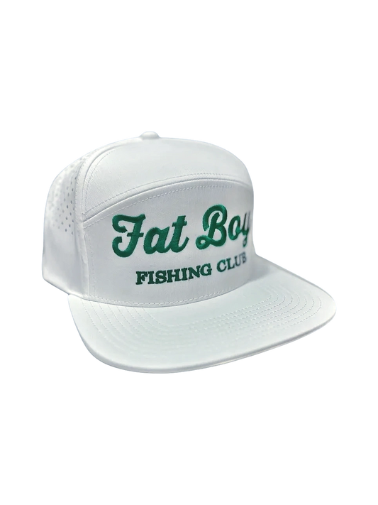 FBFC White w/ Lucky Green Flatbill