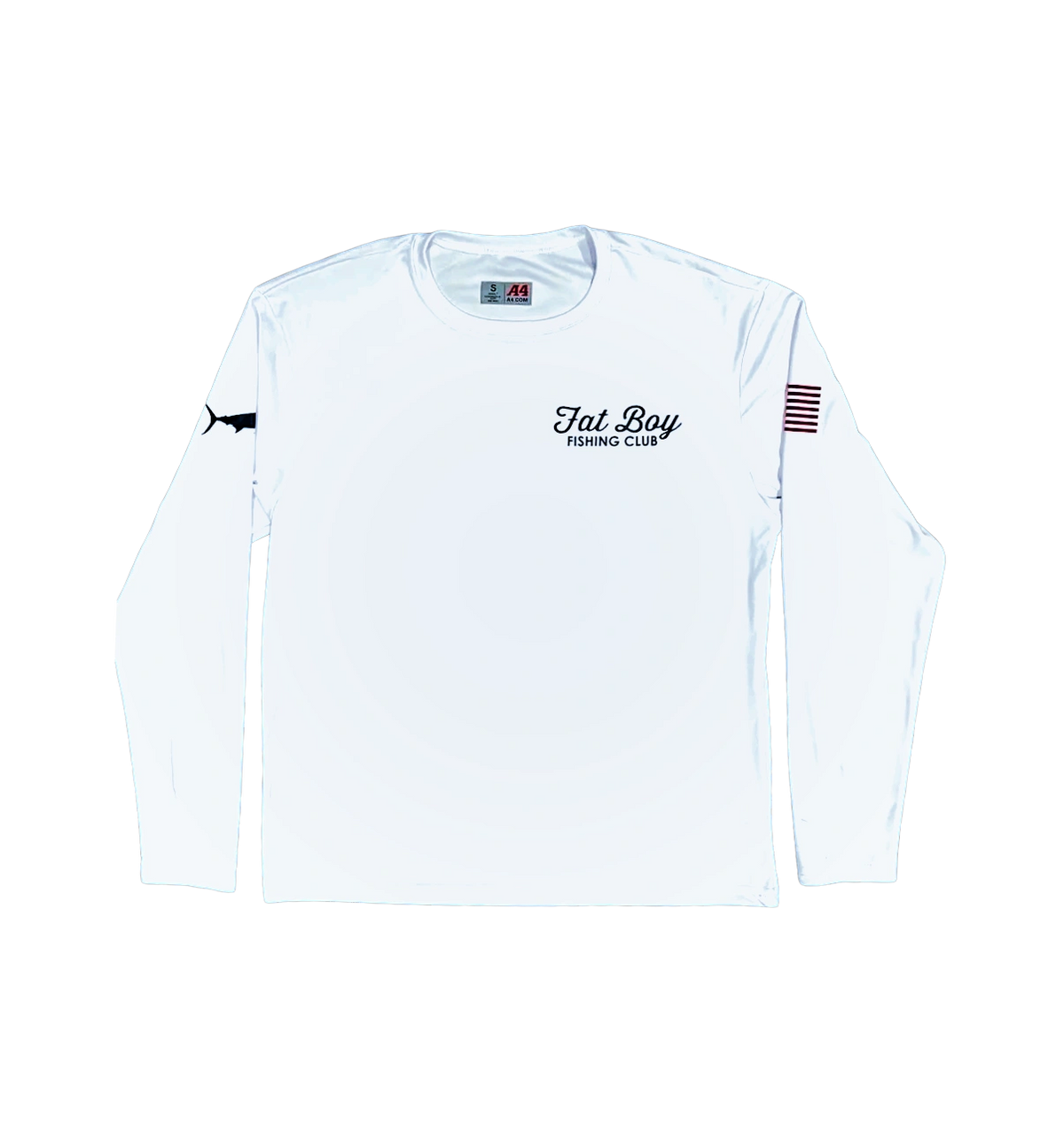 White and Matte Black Long Sleeve