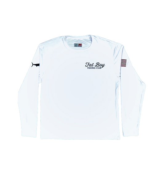 White and Matte Black Long Sleeve