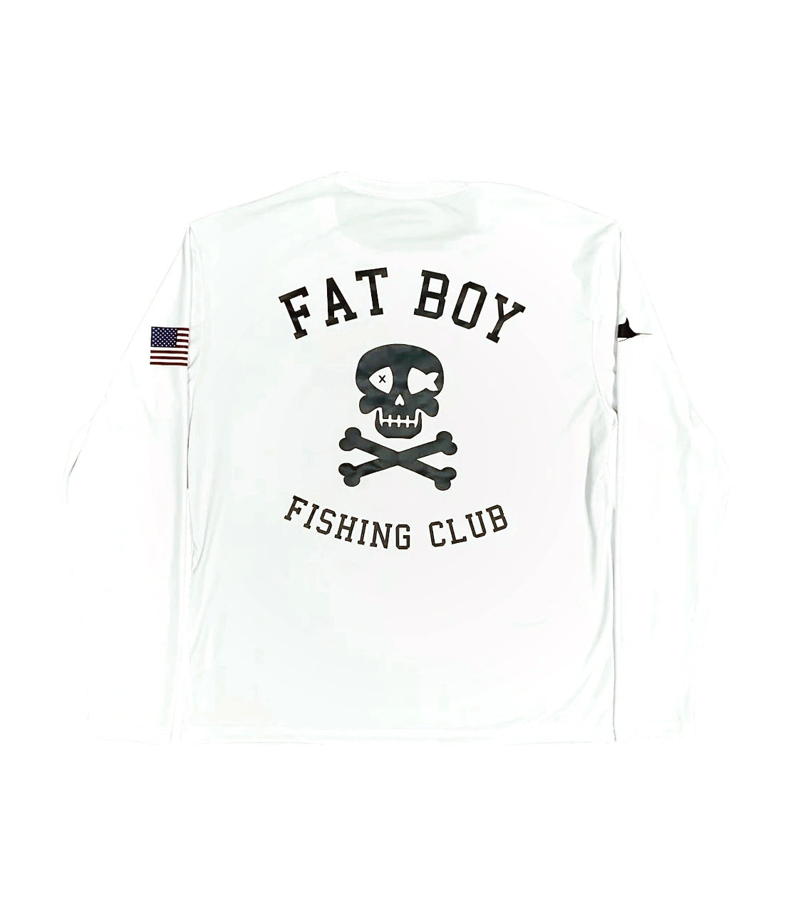 White and Matte Black Long Sleeve