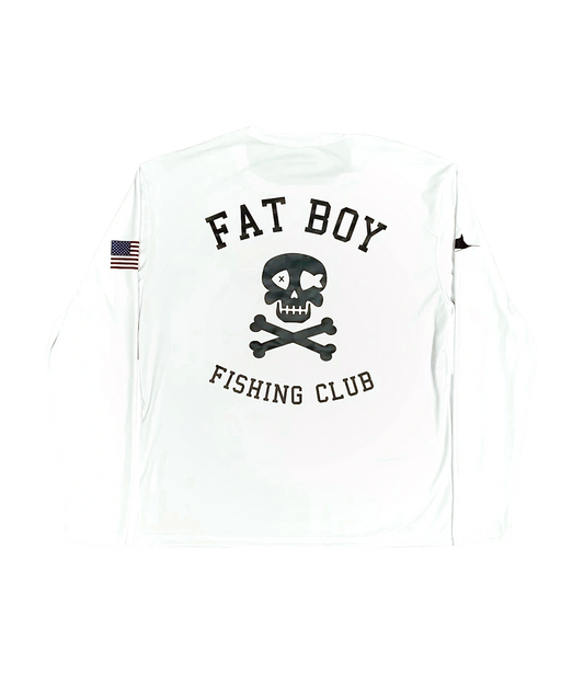 White and Matte Black Long Sleeve